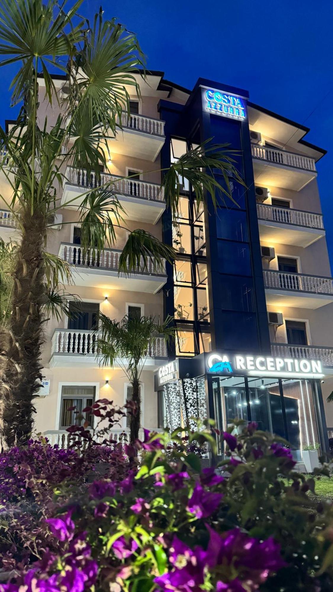 Apartments Costa Azzurra Velipojë Exteriér fotografie
