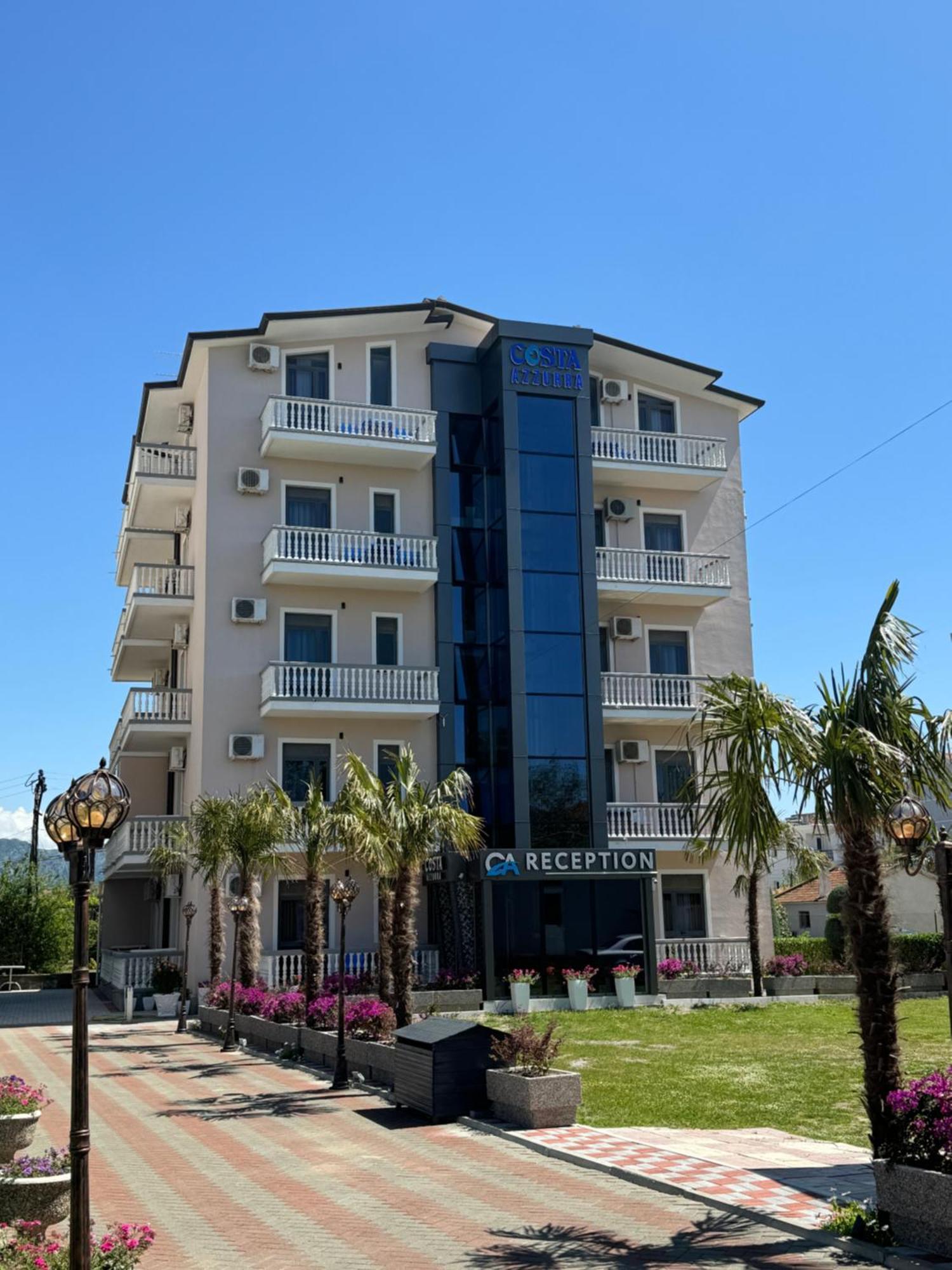 Apartments Costa Azzurra Velipojë Exteriér fotografie